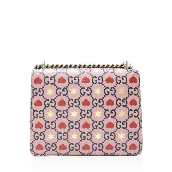 Gucci Limited Edition Leather Crystal Valentines Dionysus Small Shoulder Bag - Picture 3 of 14
